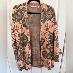 NWOT Soft Surroundings Floral Cardigan Size Small